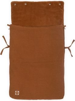 Jollein Voetenzak Voor Autostoel & Kinderwagen - Basic Knit - Caramel -Babyproducten Uitverkoop 889x1200 5
