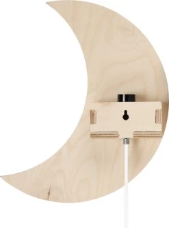 Wandlamp Kinderkamer | Wandlamp Maan | Kinderwandlampen |Wandlamp Babykamer | Kinderkamer Lamp - Houten Lamp - Multiplex Lamp | Greenbasic® -Babyproducten Uitverkoop 891x1200 3