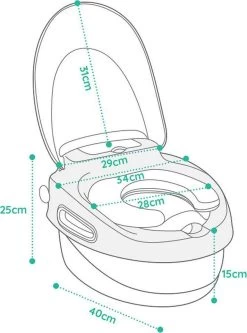 Housie 3-in-1 Plaspotje – Plaspotje Kind – Potje Peuter – Potje Met Deksel – WC Potje Peuter – WC Verkleiner – Opstapje - Roze -Babyproducten Uitverkoop 891x1200 6