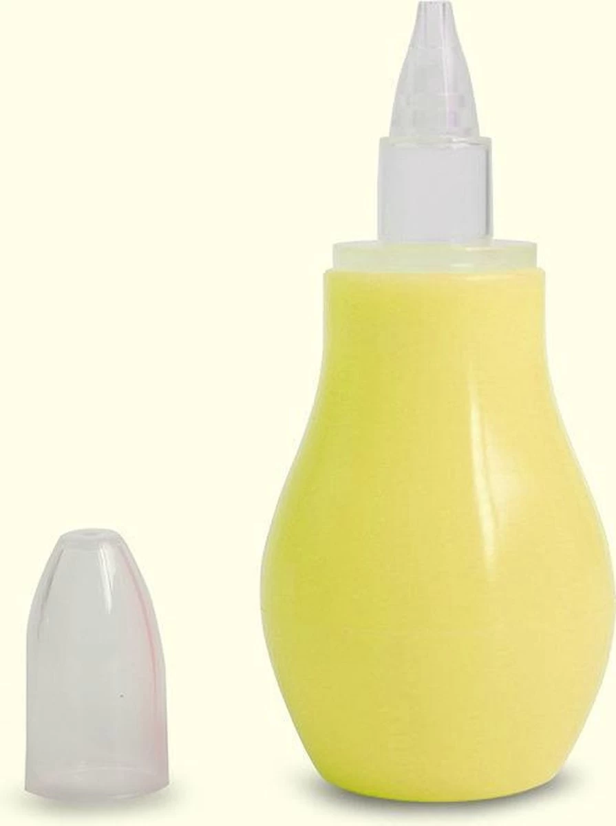 Merkloos Neuszuiger Geel – Baby Neuszuiger – Neuspompje - Geel 1 Merkloos Neuszuiger Geel – Baby Neuszuiger – Neuspompje - Geel