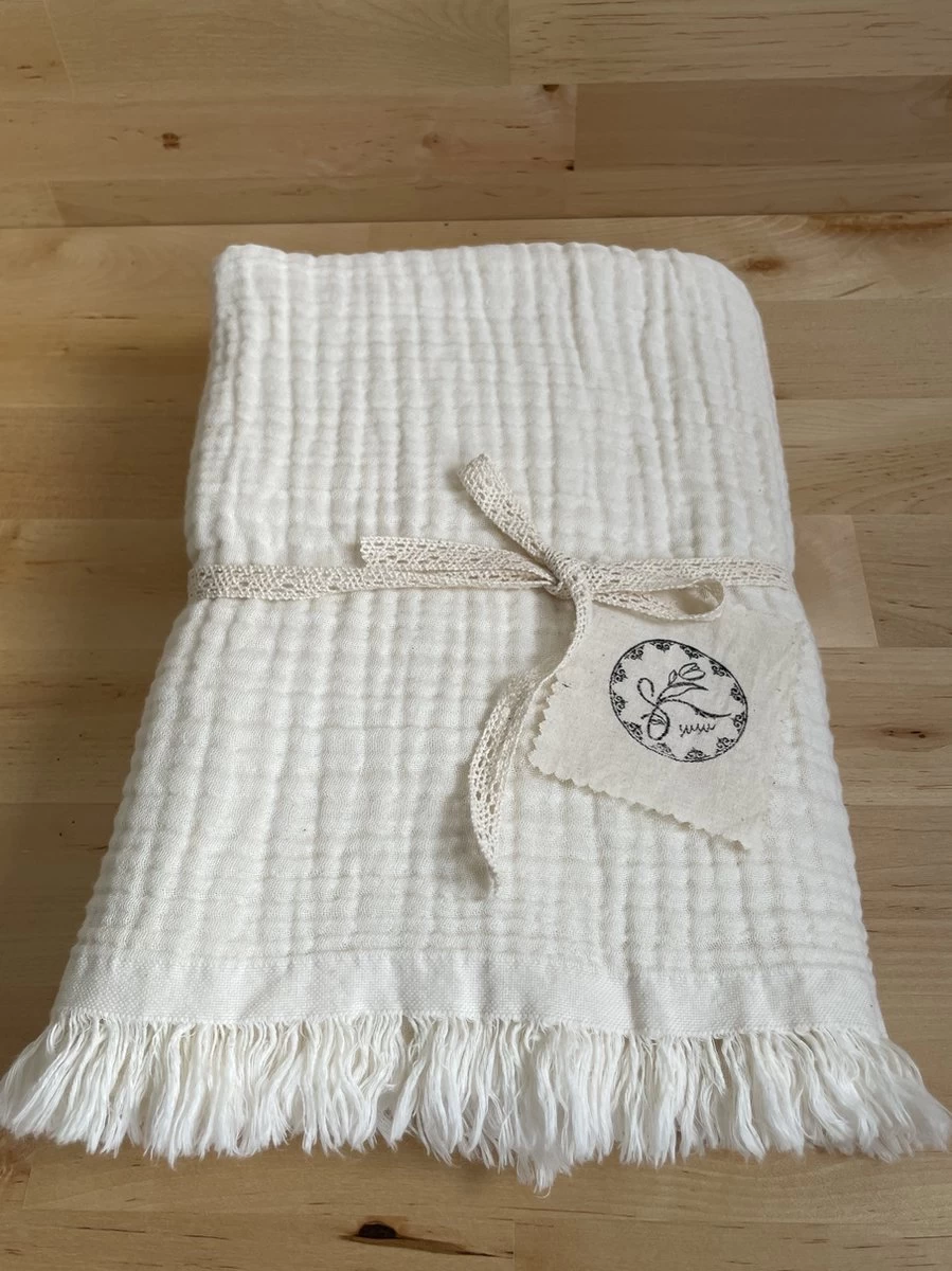 Merkloos Hydrofiele Doek XL 4 Layer Dik Swaddle - Baby Muslin Swaddle - Kraamcadeau - Katoenen Mousseline Baby Deken - Baby Badhanddoek 2 Merkloos Hydrofiele Doek XL 4 Layer Dik Swaddle - Baby Muslin Swaddle - Kraamcadeau - Katoenen Mousseline Baby Deken - Baby Badhanddoek - Afbeelding 2