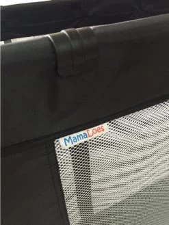 Ding Deluxe Black Campingbedje Incl. Bodemverhoger -Babyproducten Uitverkoop 900x1200 24