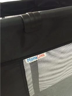 Ding Campingbedje - Zwart - 120x60 Cm - Reisbedje Inclusief Bodemmatrasje -Babyproducten Uitverkoop 900x1200 25