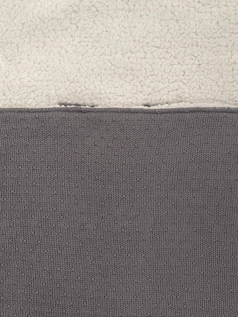 Jollein Voetenzak Voor Autostoel & Kinderwagen - Bliss Knit - Storm Grey 6 Jollein Voetenzak Voor Autostoel & Kinderwagen - Bliss Knit - Storm Grey - Afbeelding 6