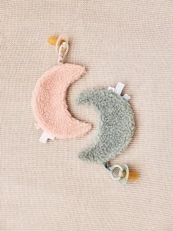 Jollein Speendoek Moon | Set 2 Stuks | Pale Pink + Ash Green