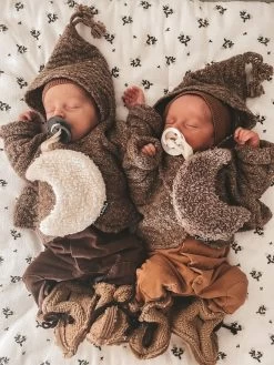 Louka Speendoekje Maan Bruin - Teddy Katoen - Speenknuffel -Babyproducten Uitverkoop 900x1200 71