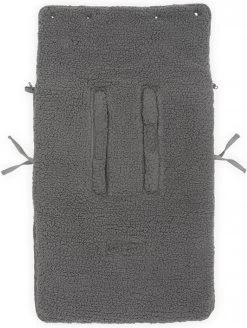 Jollein Voetenzak Voor Autostoel & Kinderwagen - Teddy - Storm Grey -Babyproducten Uitverkoop 903x1200 3