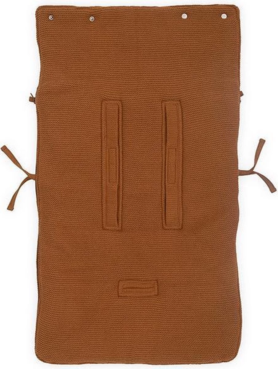 Jollein Voetenzak Voor Autostoel & Kinderwagen - Bliss Knit - Caramel 7 Jollein Voetenzak Voor Autostoel & Kinderwagen - Bliss Knit - Caramel - Afbeelding 7