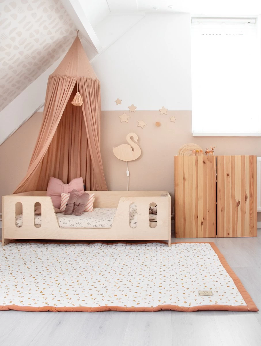 Love By Lily - Groot Baby Speelkleed - Sunny Clovers - 200x150cm 2 Love By Lily - Groot Baby Speelkleed - Sunny Clovers - 200x150cm - Afbeelding 2