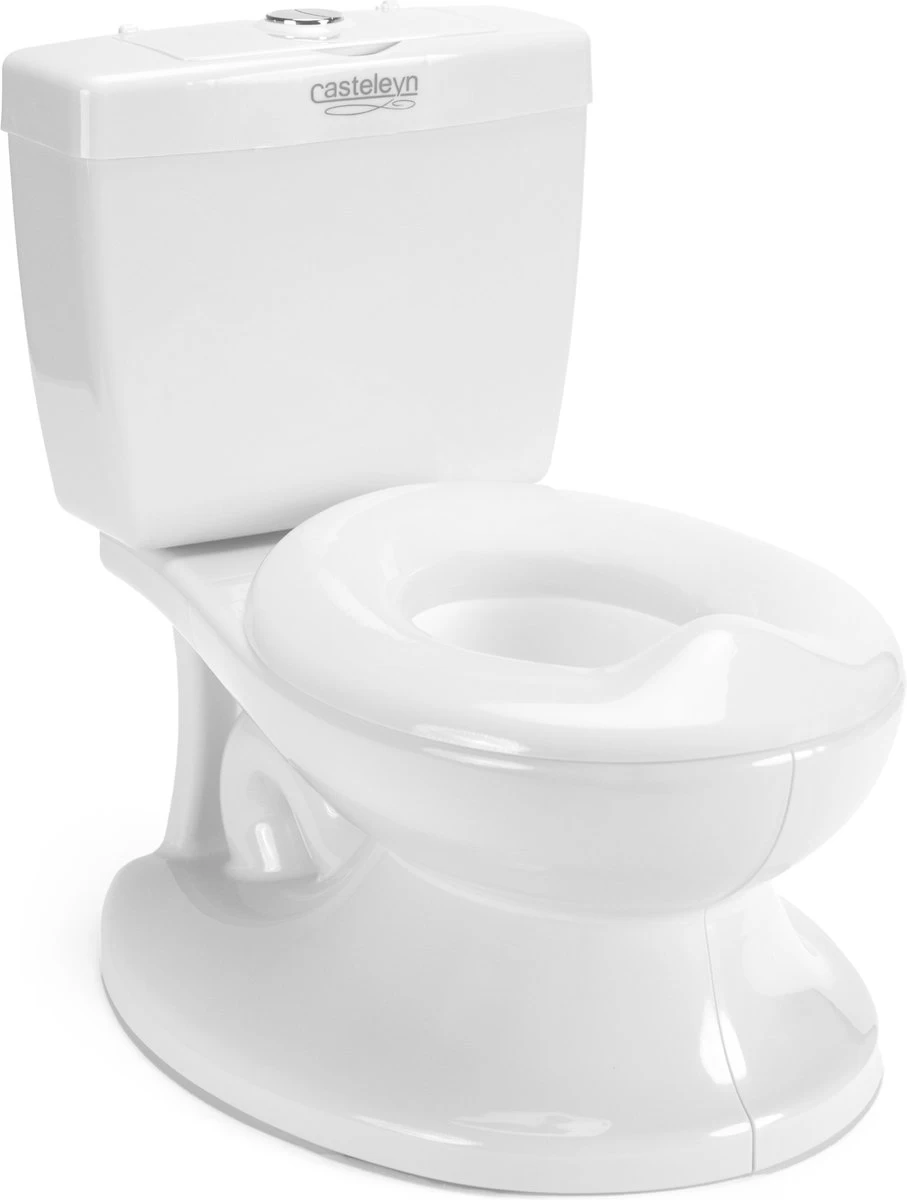 Casteleyn - Plaspotje - WC Potje - Toilet Trainer - Kinder Toilet - Met Geluid - Tot 21KG - Wit 7 Casteleyn - Plaspotje - WC Potje - Toilet Trainer - Kinder Toilet - Met Geluid - Tot 21KG - Wit - Afbeelding 7