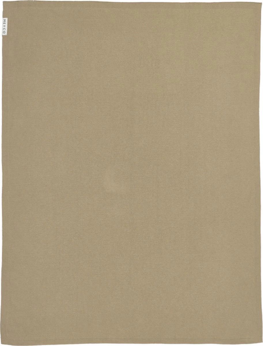 Meyco Wiegdeken Knit Basic - Taupe - 75x100cm 3 Meyco Wiegdeken Knit Basic - Taupe - 75x100cm - Afbeelding 3