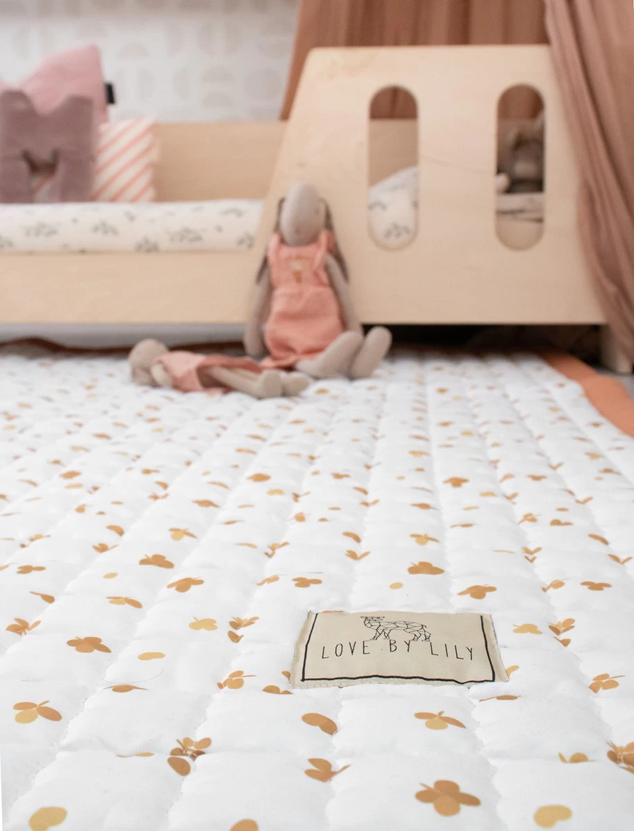 Love By Lily - Groot Baby Speelkleed - Sunny Clovers - 200x150cm 4 Love By Lily - Groot Baby Speelkleed - Sunny Clovers - 200x150cm - Afbeelding 4