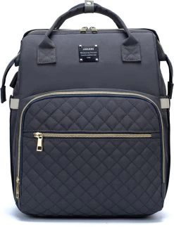 Luiertas - Multifuctioneel Luiertas 3 In 1 - Met Babybedje - Met Verschoningsmatje - Grijs - Met Usb - Met Verdikt Matras 20 Luiertas - Multifuctioneel Luiertas 3 In 1 - Met Babybedje - Met Verschoningsmatje - Grijs - Met Usb - Met Verdikt Matras -Babyproducten Uitverkoop 917x1200