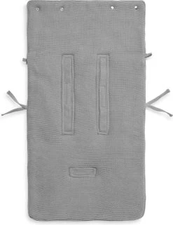 Jollein Voetenzak Voor Autostoel & Kinderwagen - Basic Knit - Stone Grey -Babyproducten Uitverkoop 923x1200 2