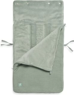 Jollein Voetenzak Voor Autostoel & Kinderwagen - Basic Knit - Forest Green -Babyproducten Uitverkoop 933x1200 5