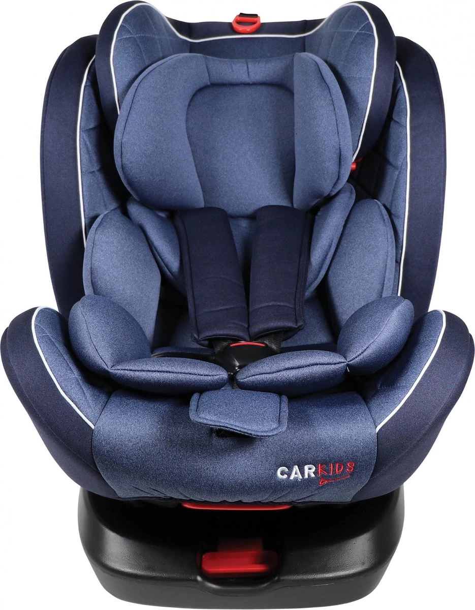 Carkids Verstelbaar Kinderautostoeltje Blauw | Kinderautostoel Groep 0+/1/2/3 Met Isofix En Top Tether Connector | Kinderen Tot 12 Jaar | Tot 36 Kg 3 Carkids Verstelbaar Kinderautostoeltje Blauw | Kinderautostoel Groep 0+/1/2/3 Met Isofix En Top Tether Connector | Kinderen Tot 12 Jaar | Tot 36 Kg - Afbeelding 3