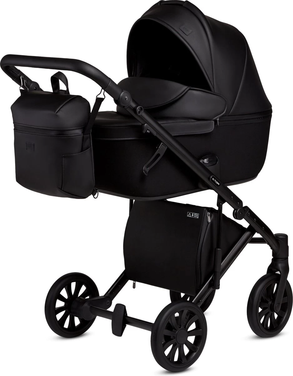 Anex E/type 2-in-1 Cross Kinderwagen - Noir 1 Anex E/type 2-in-1 Cross Kinderwagen - Noir