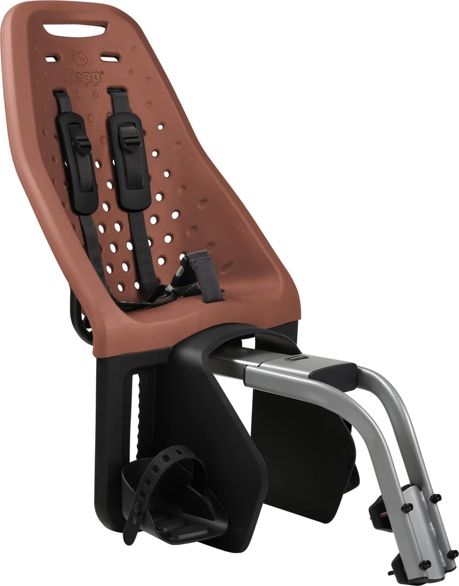 Gmg Yepp - Fietsstoeltje Achter - Bruin 1 Gmg Yepp - Fietsstoeltje Achter - Bruin