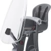 Polisport Bilby - Fietsstoeltje Voor + Windscherm - Zwart