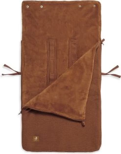 Jollein Voetenzak Voor Autostoel & Kinderwagen - Basic Knit - Caramel -Babyproducten Uitverkoop 948x1200 3