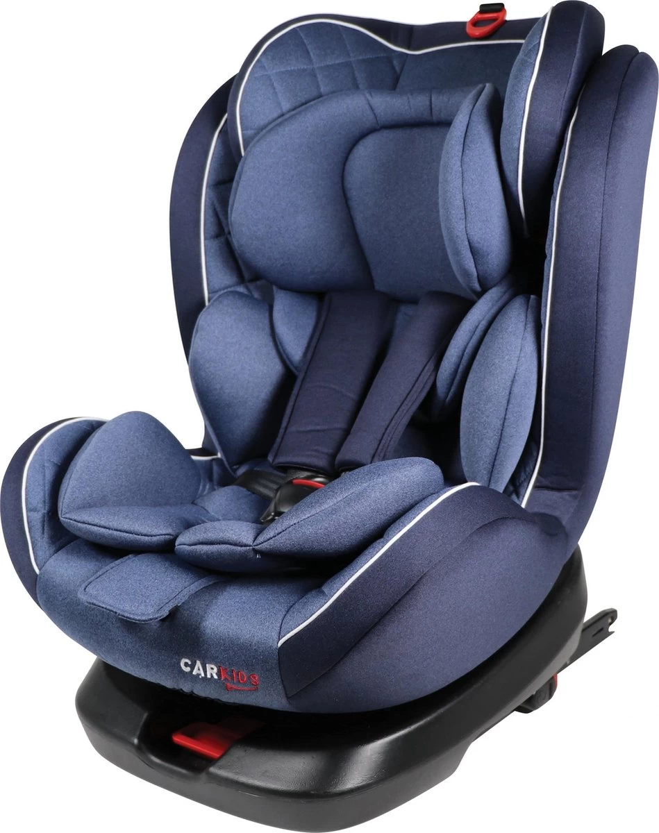 Carkids Verstelbaar Kinderautostoeltje Blauw | Kinderautostoel Groep 0+/1/2/3 Met Isofix En Top Tether Connector | Kinderen Tot 12 Jaar | Tot 36 Kg 2 Carkids Verstelbaar Kinderautostoeltje Blauw | Kinderautostoel Groep 0+/1/2/3 Met Isofix En Top Tether Connector | Kinderen Tot 12 Jaar | Tot 36 Kg - Afbeelding 2