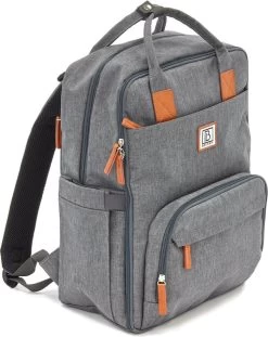 Brisby Slijtvaste Luiertas – Verzorgingstas – Met Buggymontage -Donkergrijs -Babyproducten Uitverkoop 952x1200 1