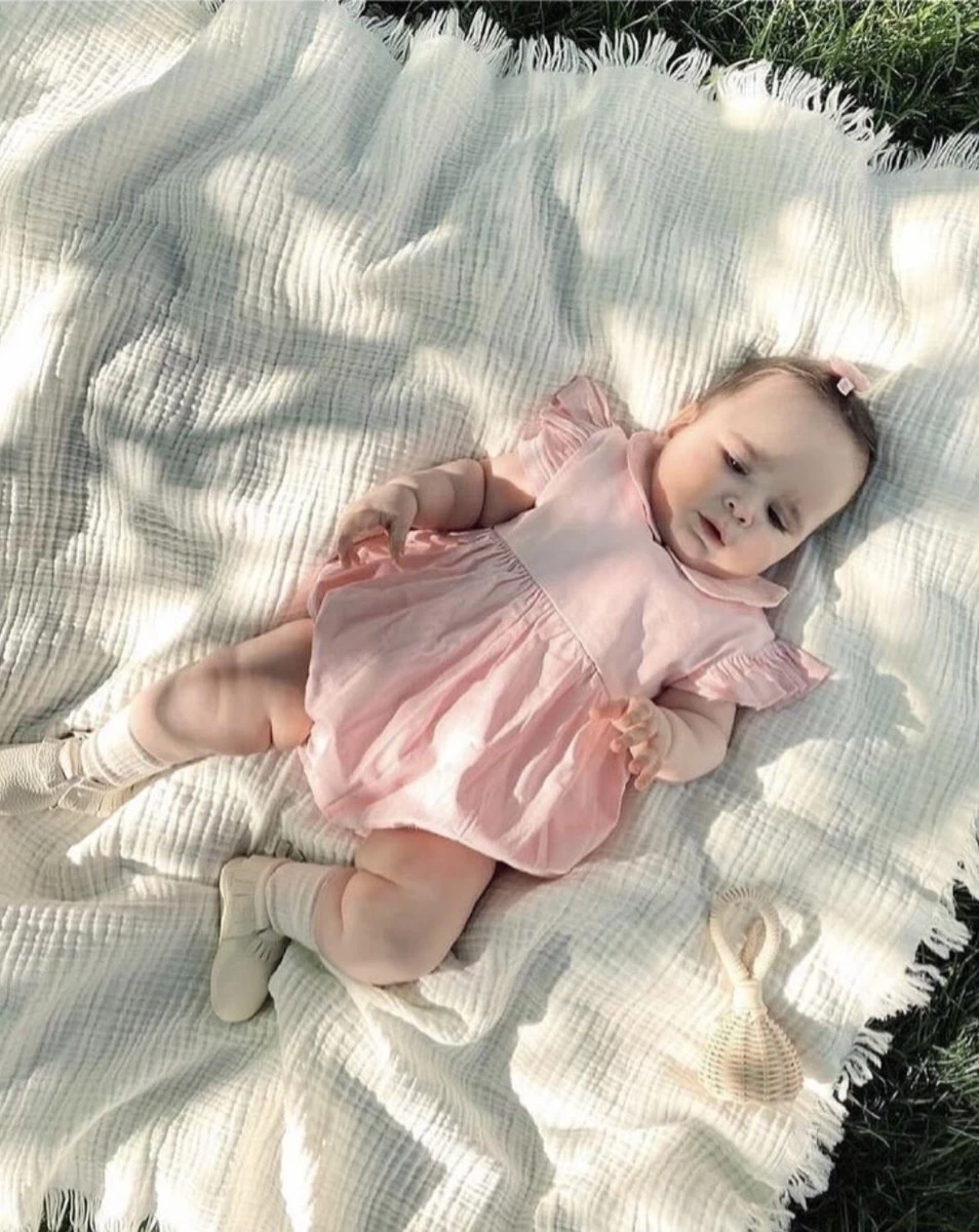 Merkloos Hydrofiele Doek XL 4 Layer Dik Swaddle - Baby Muslin Swaddle - Kraamcadeau - Katoenen Mousseline Baby Deken - Baby Badhanddoek 4 Merkloos Hydrofiele Doek XL 4 Layer Dik Swaddle - Baby Muslin Swaddle - Kraamcadeau - Katoenen Mousseline Baby Deken - Baby Badhanddoek - Afbeelding 4