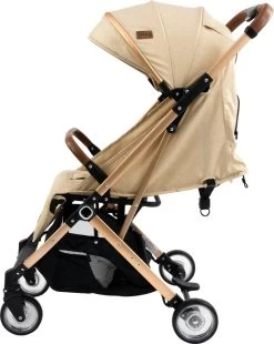 Ding Vivo Wandelwagen - Beige/Rose - Inklapbare Buggy - Inclusief Boodschappenmandje En Zonnekap -Babyproducten Uitverkoop 956x1200 6
