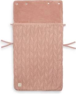 Jollein Voetenzak Voor Autostoel & Kinderwagen - Spring Knit - Rosewood -Babyproducten Uitverkoop 970x1200 2