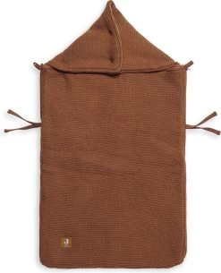 Jollein Voetenzak Voor Autostoel & Kinderwagen - Basic Knit - Caramel -Babyproducten Uitverkoop 971x1200 3