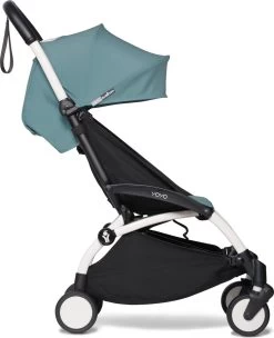 Babyzen YOYO² Buggy 6+ Aqua Frame Wit -Babyproducten Uitverkoop 974x1200 2