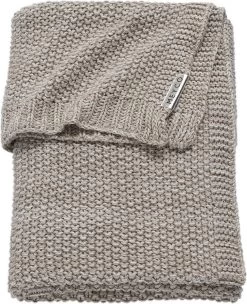 Meyco Wiegdeken Relief Mixed - Zand - 75x100 Cm