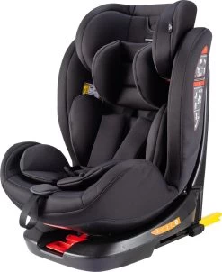 Bebies First Meegroei Autostoel Rotate - Isofix - Groep 0/1/2/3 - 360 Graden Draaibaar - Zwart -Babyproducten Uitverkoop 983x1200