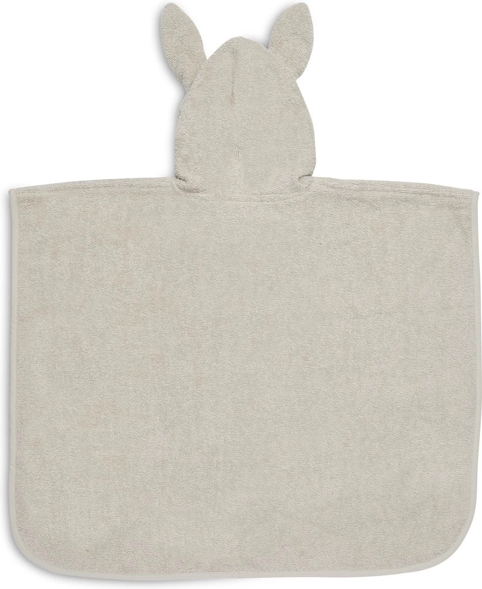 Jollein Badponcho Badstof - Nougat 4 Jollein Badponcho Badstof - Nougat - Afbeelding 4