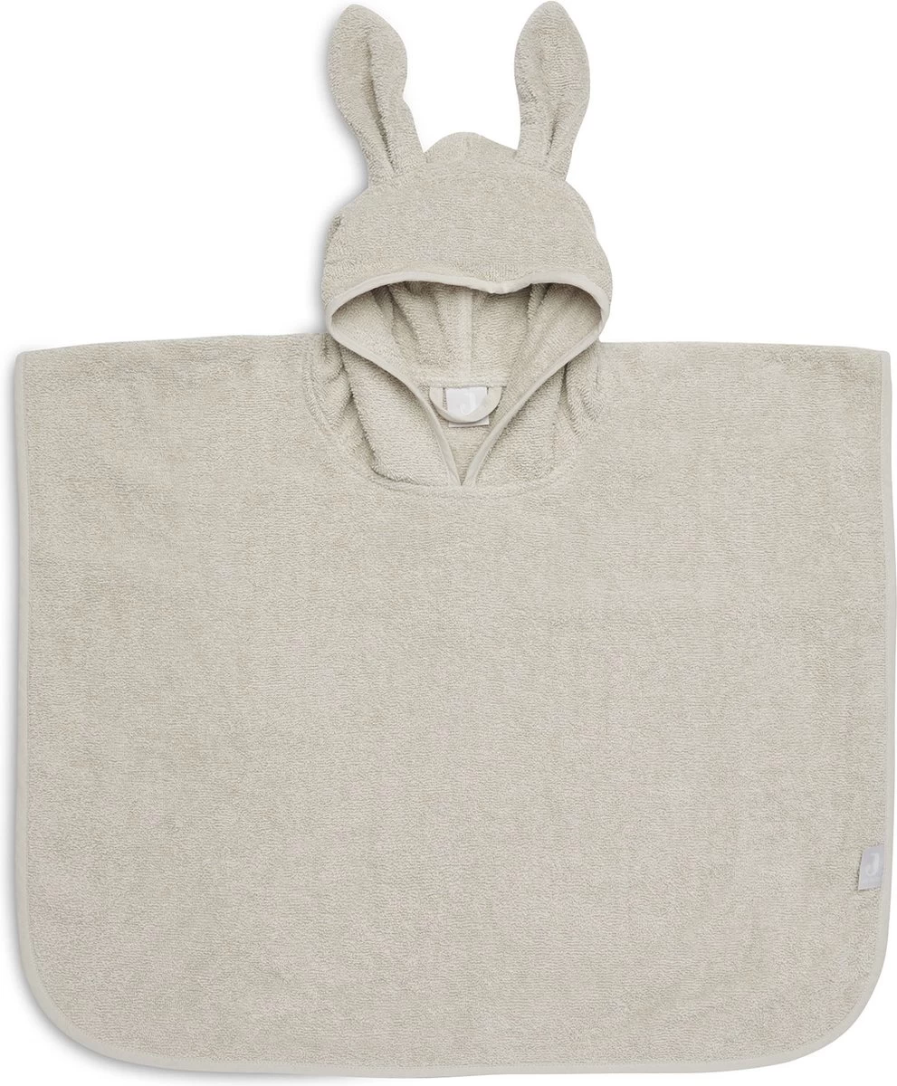 Jollein Badponcho Badstof - Nougat 2 Jollein Badponcho Badstof - Nougat - Afbeelding 2