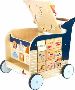 Baby Walvis Loopwagen - Houten Speelgoed Vanaf 1 Jaar -Babyproducten Uitverkoop 993x1200