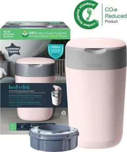 Tommee Tippee Twist & Click Tub Pink -Babyproducten Uitverkoop 997x1200 9